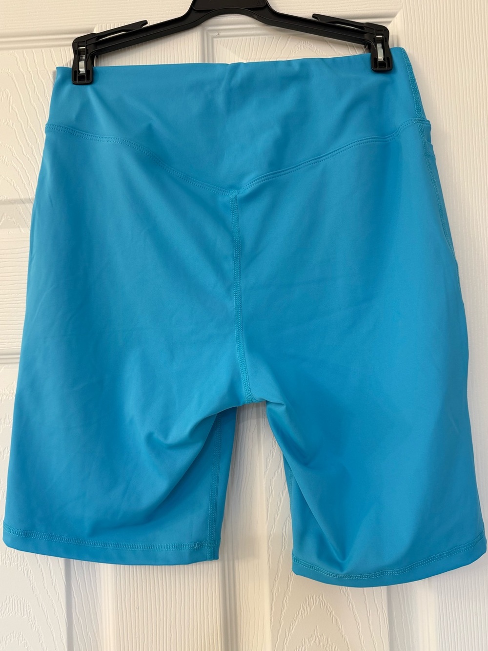 Bright Aqua Active Bike Shorts